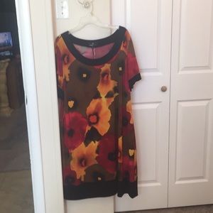 Fall foliage dress